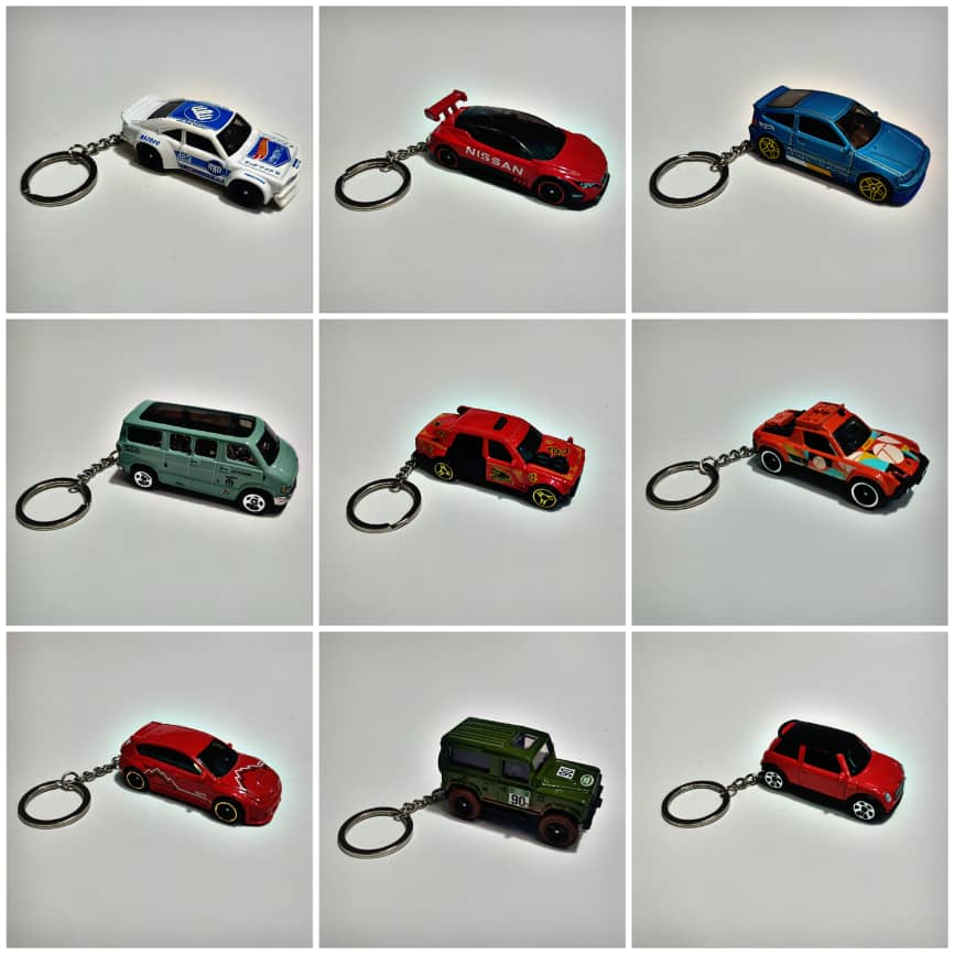 Hot Wheels / Matchbox พวงกุญแจสั่งทําพิเศษ (2)