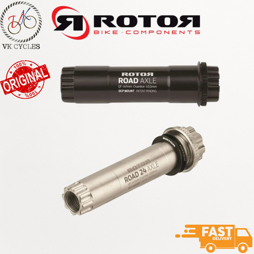 ROTOR ROAD AXLE 30MM STANDARD 24MM RAWK & RRAPTOR AXLE DH BOOST AXLE 30MM & ROAD AXLE OFFSET