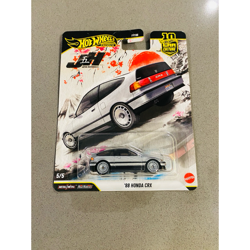 Hot Wheels Premium Car Culture 88 Honda CRX รุ่น