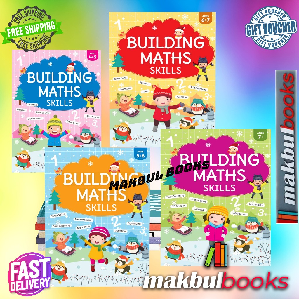 จิตใจในการจิตใจ: BUILDING MATHS SKILLS AGES 4,5,6 & 7