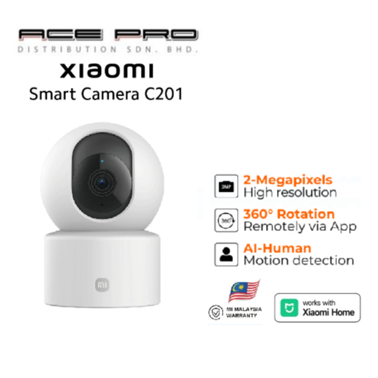 กล้องอัจฉริยะ Xiaomi C201 - ความละเอียด Full HD