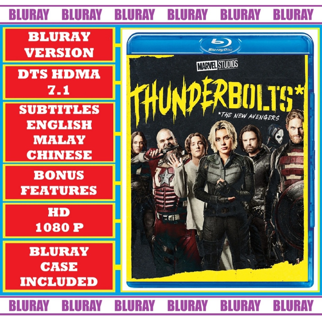 THUNDERBOLTS (2025) - BLURAY VERSION EBY4910