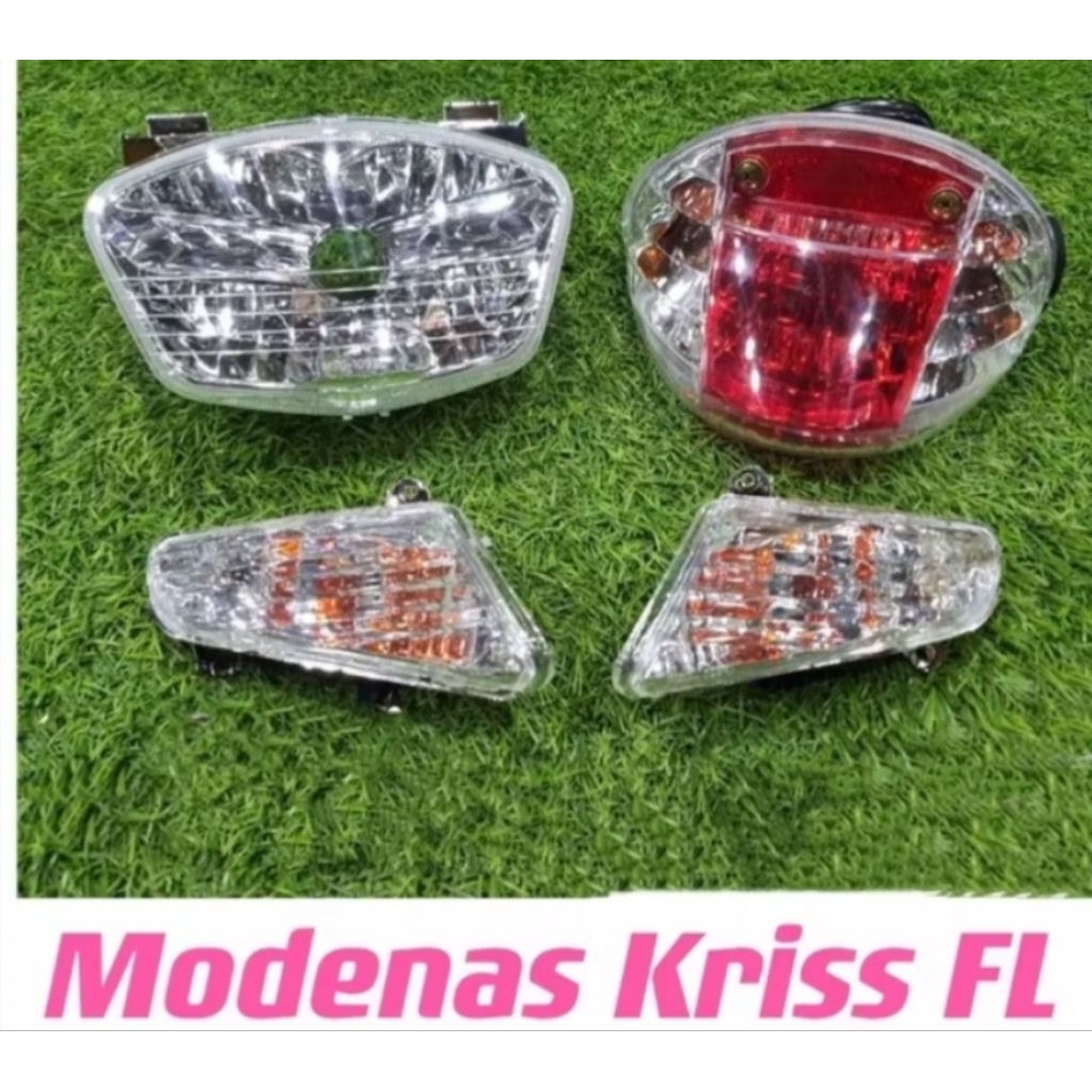 FRONT KRISS100 MR1 FL100 ไฟด้านหลังป้ายด้านหน้า KRISS100 100 MR1 FL100