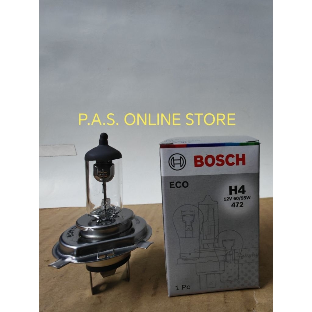 BOSCH H4 BULB P43T 12V 60/55W