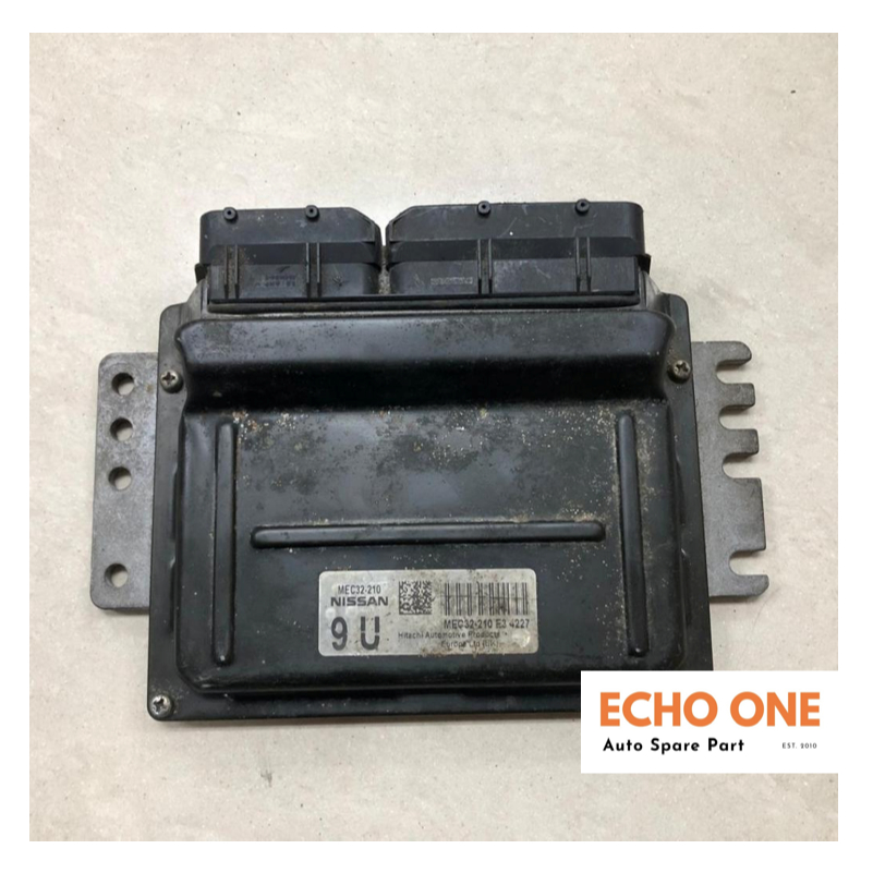 NISSAN ALMERA N16 ชุดควบคุมเครื่องยนต์ ECU QG15 9U MEC32-210 มือสอง
