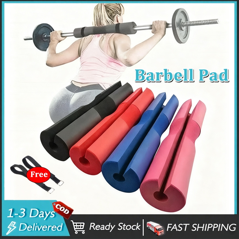 Barbell Squat Neck Shoulder Pad สําหรับยกน้ําหนักสะโพก Thrusts Squats Lunges กีฬา Safety Pad Protect