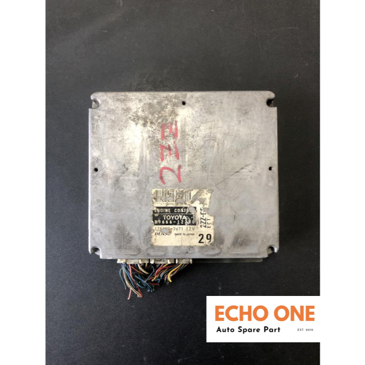 ชุดควบคุมเครื่องยนต์ TOYOTA COROLLA FIELDER ECU 2ZZ-GE ECT 89666-12270 ใช้