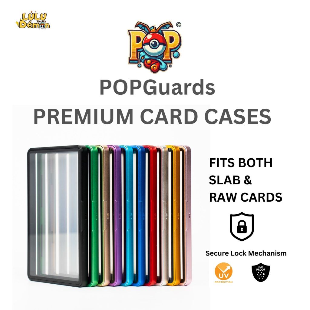 PopGuards PSA Slab Case Protector Graded Cards Premium Card Case Graded Slab Case