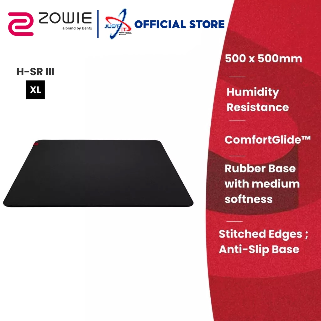 BENQ ZOWIE H-SR III GAMING MOUSEPAD BLACK - ขนาดใหญ่พิเศษ