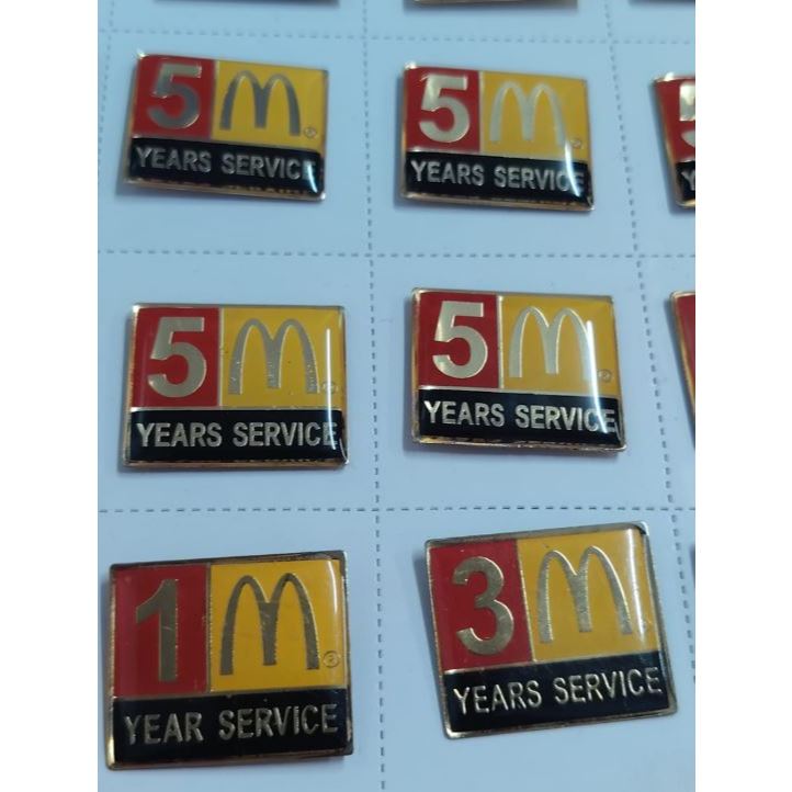 เข็มกลัดคอปก Custom Made Custom Made COLLAR PIN BUTTERFLY PIN GOLD EPOXY