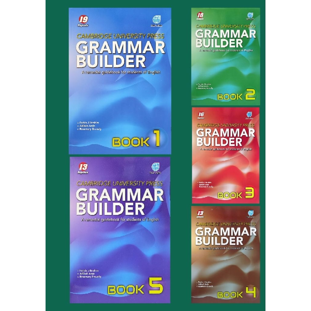 CAMBRIDGE UNIVERSITY PRESS GRAMMAR BUILDER- A REMEDIAL GUIDEBOOK สําหรับปรับแต่งภาษาอังกฤษ (PAN ASIA