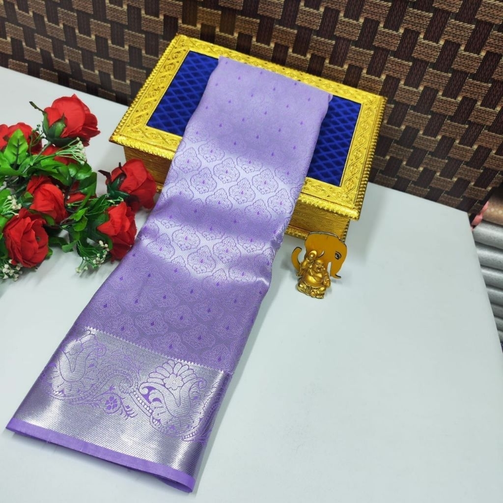 SEMI KANJIPURAM SILK SAREES คอลเลกชัน BRIDAL SAREE พิเศษ *