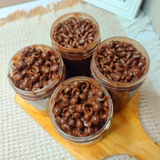 (Combo BELI 4 PERCUMA 1) kokojar sedap chocojar coklat melimpah meleleh bubble rice mini crunch nestum kokoball.