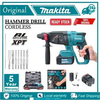 MAKITA Electric Hammer High Power Rechargeable lmpact Drill Wall Drilling Tool (Ready Stock MY)