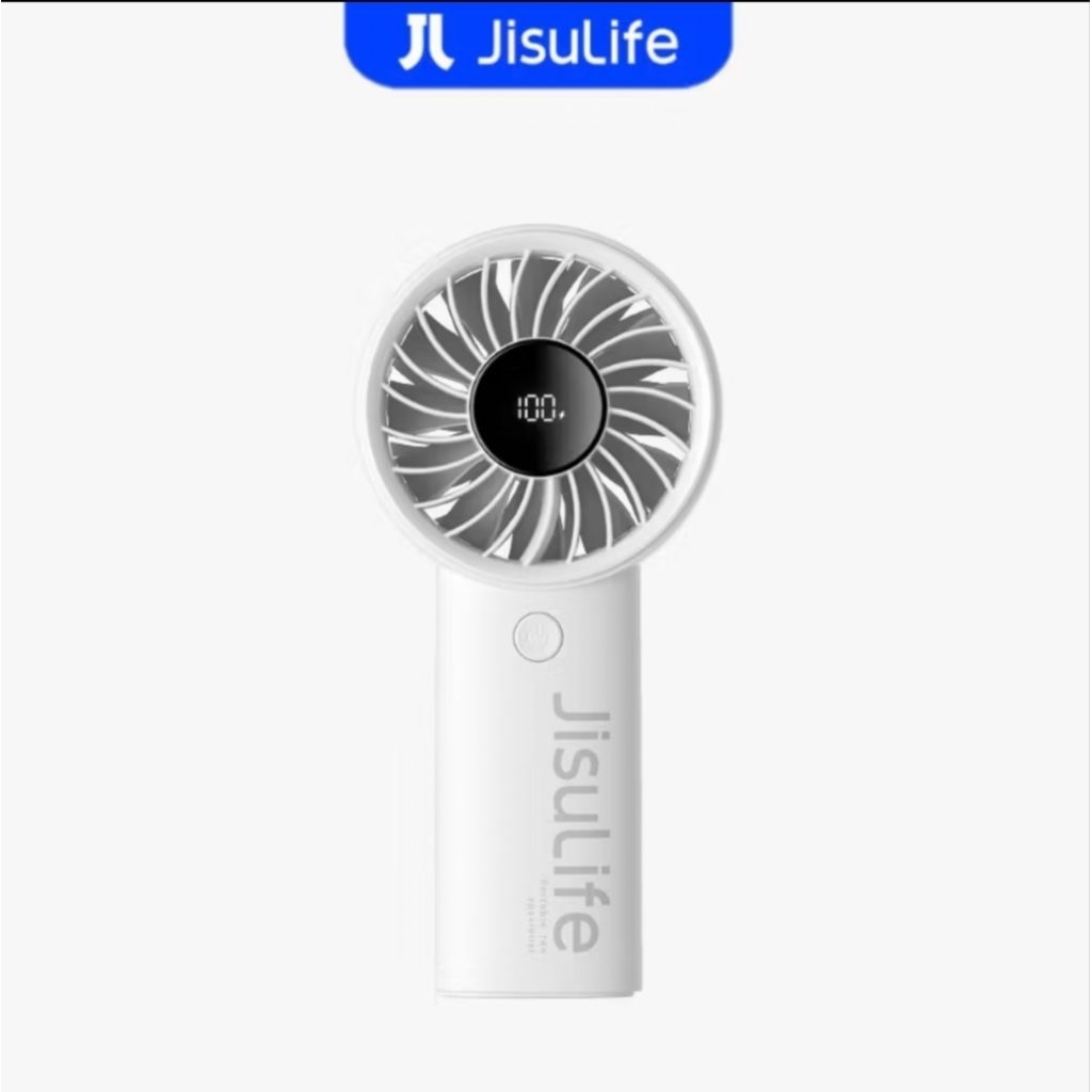 JisuLife HandHeld Fan Life4 (3600mAh) LIFE4-36[สีเทาอ่อน]