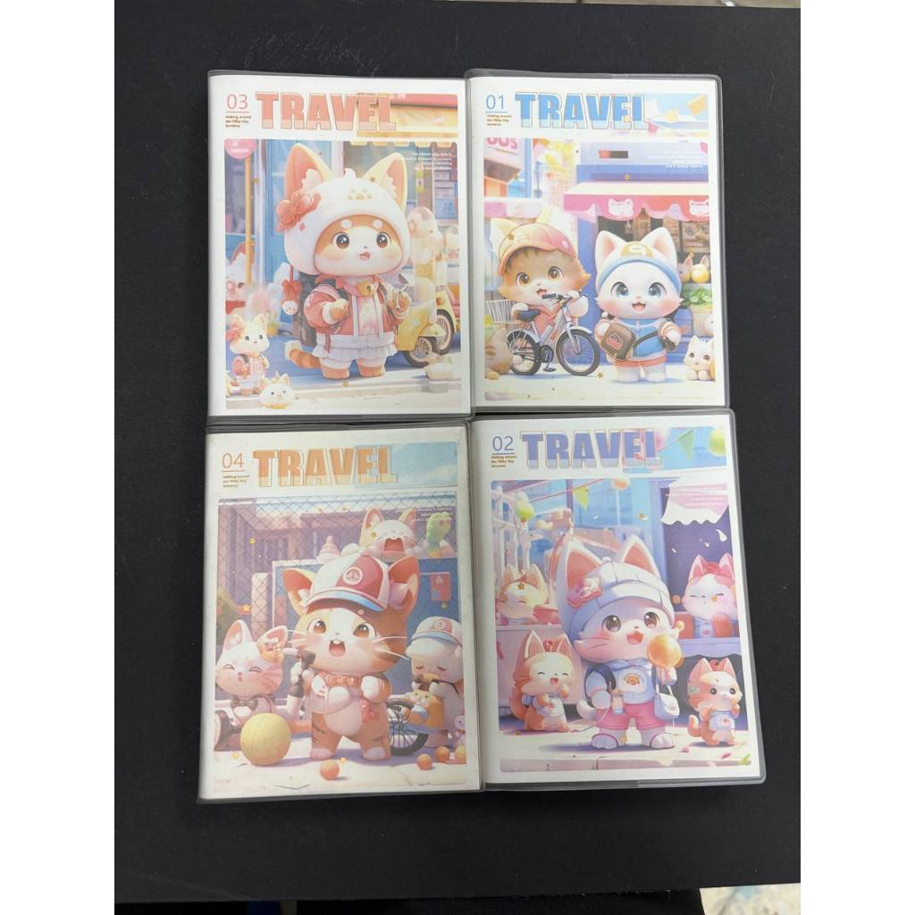 CUTE NOTEBOOK TRAVEL