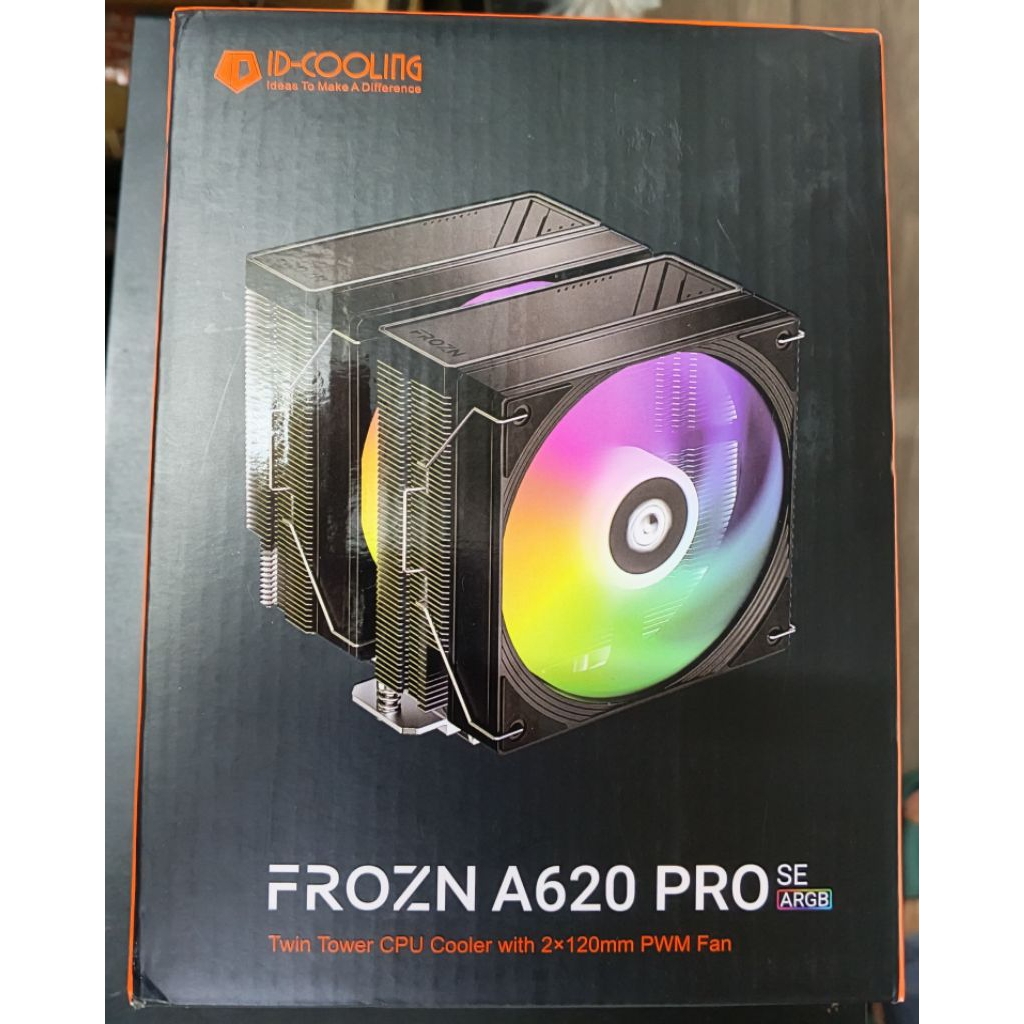 ID-Cooling Frozn A620 PRO SE ARGB Twin Tower CPU Cooler Fan