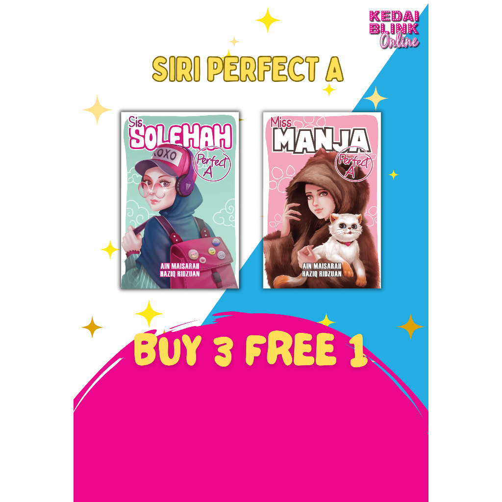 BLINK NOVEL, SIRI PERFECT A, MISS MANJA, SULEHAH