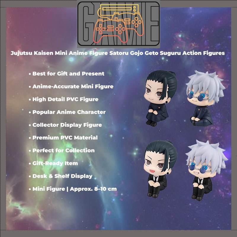 Jujutsu Kaisen Action Figure Gojo Satoru Toji Fushiguro ดู Guto Suguru Inumaki Toge Yuta