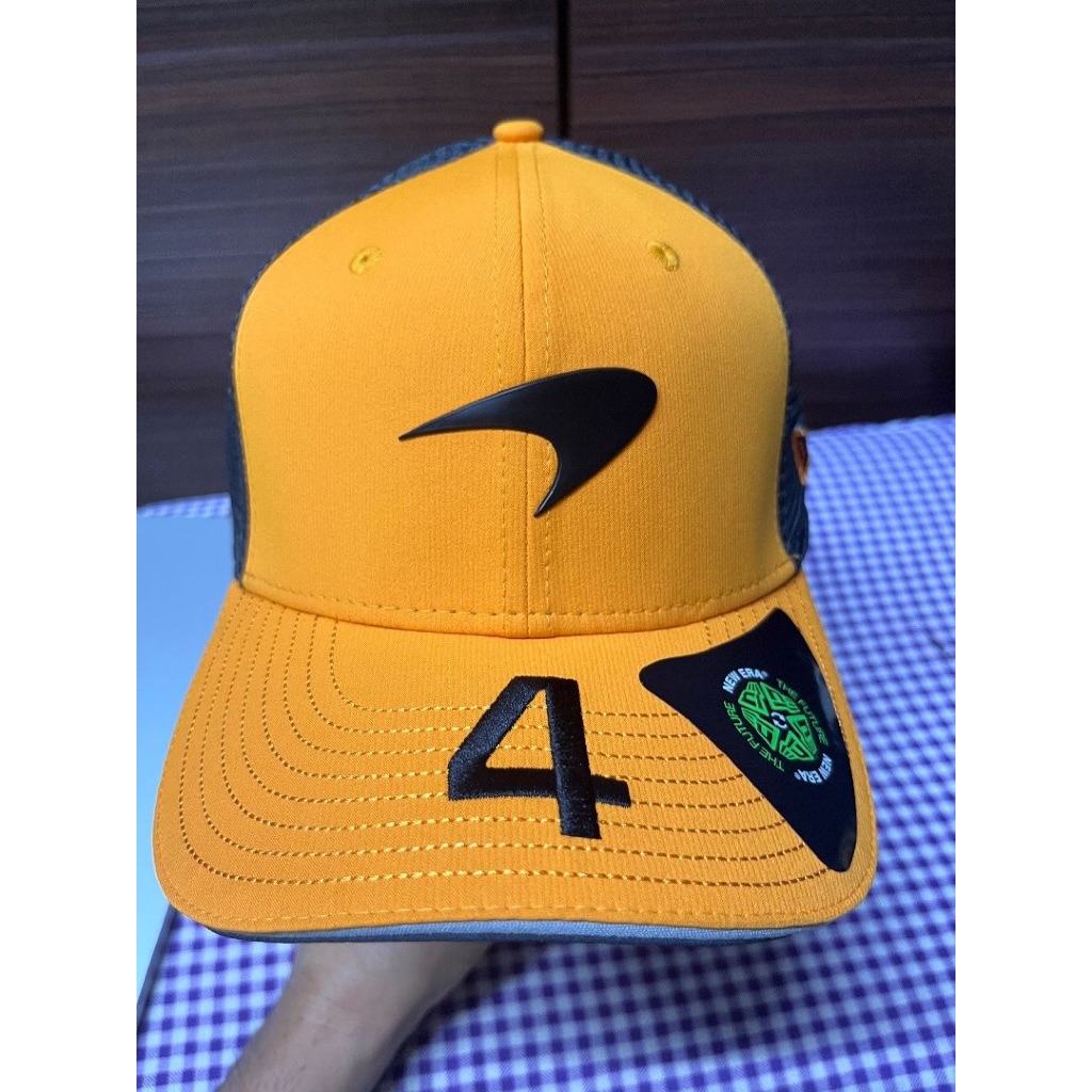 NE 9 Seventy Trucker LN No 4 Mclaren F1 Racing Snapback แบบปรับได้