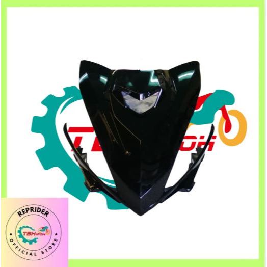 ฝาครอบแตร DASH125 F1 V1 สีดํา