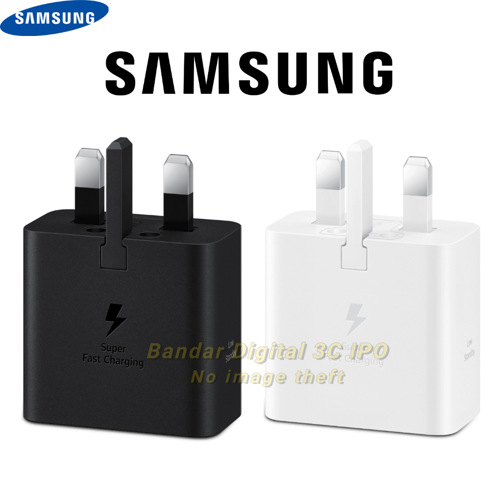 Samsung Super Adapter (25W) Samsung 25W Type-C charger สําหรับ S20 S21 Plus S22 S23 S24 S25 Ultra