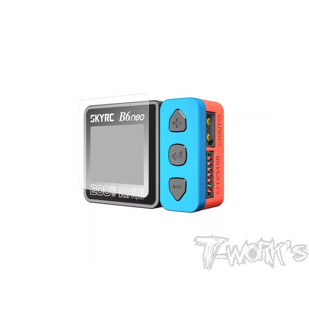 TA-085-B6neo // T-Works SKYRC B6neo Charge Screen Protector