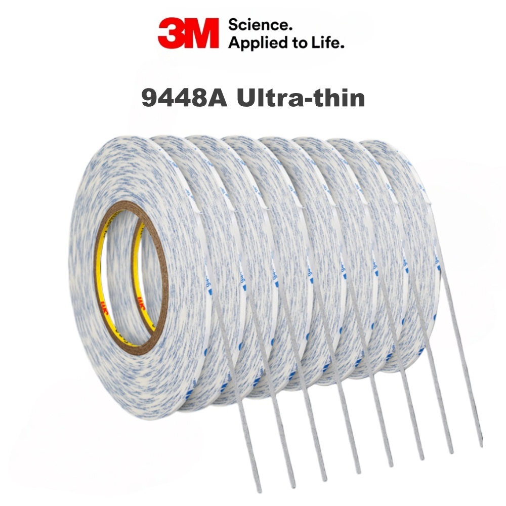 3M 9448A เทปกาวสองหน้าสีขาว 50 เมตรอุณหภูมิสูงสําหรับการซ่อมโทรศัพท์