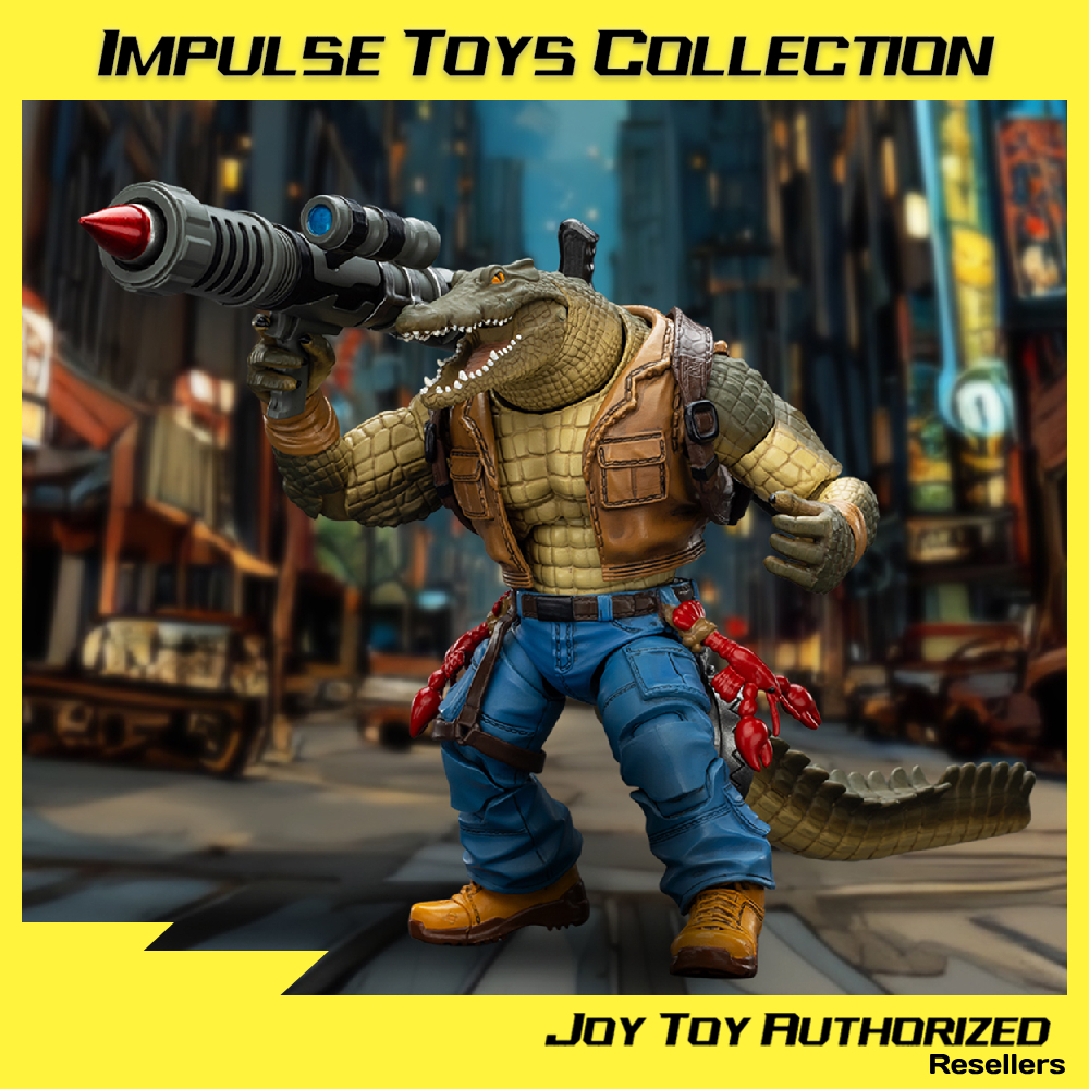 JOYTOY เต่า TMNT-Leatherhead JT402526