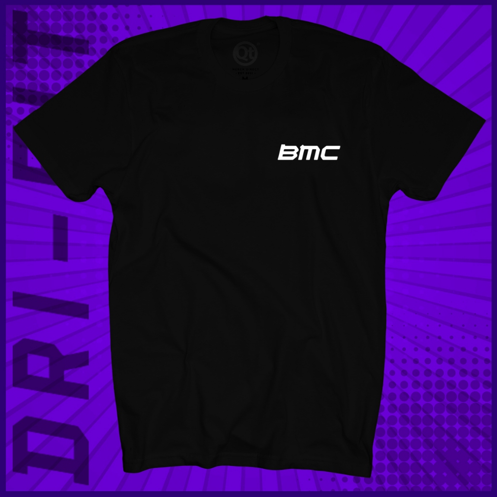 ใหม่ BMC SWITZERLAND AG โลโก้รอบคอ SS แขนสั้น 160GSM 100% MICROFIBER DRI-FIT JERSEY UNISEX CYCLING B