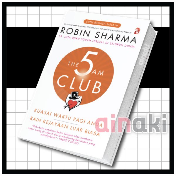 หนังสือพัฒนาตนเอง THE 5 AM CLUB Lai Edition
