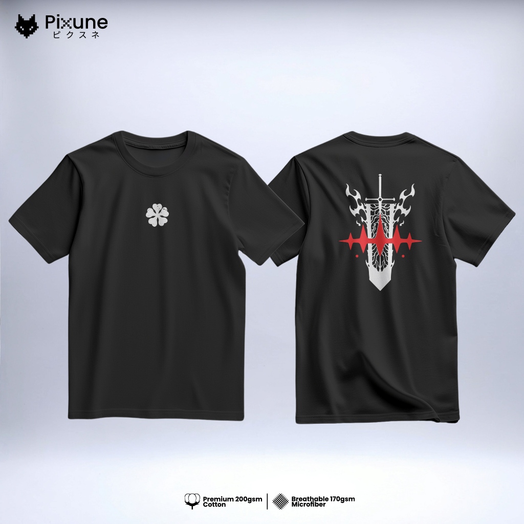 Asta, Black Clover, เสื้อยืดอนิเมะ Unisex