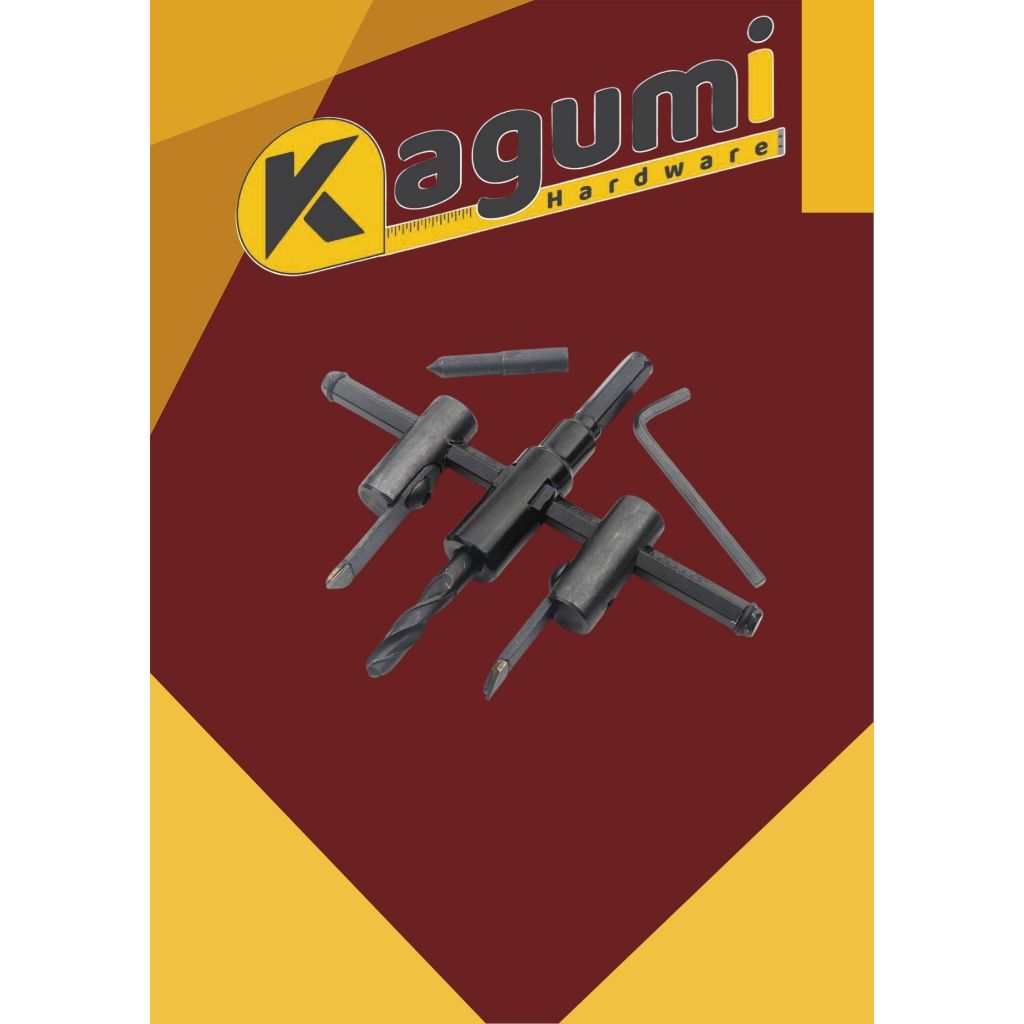 ADJUSTABLE CIRCLE CUTTER 30MM-120MM