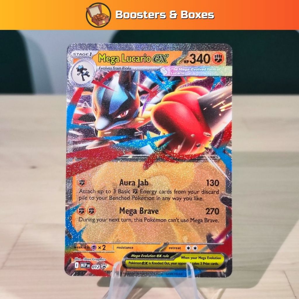 Mega Lucario ex (MEP012) [Mega Evolution: Black Star Promos]