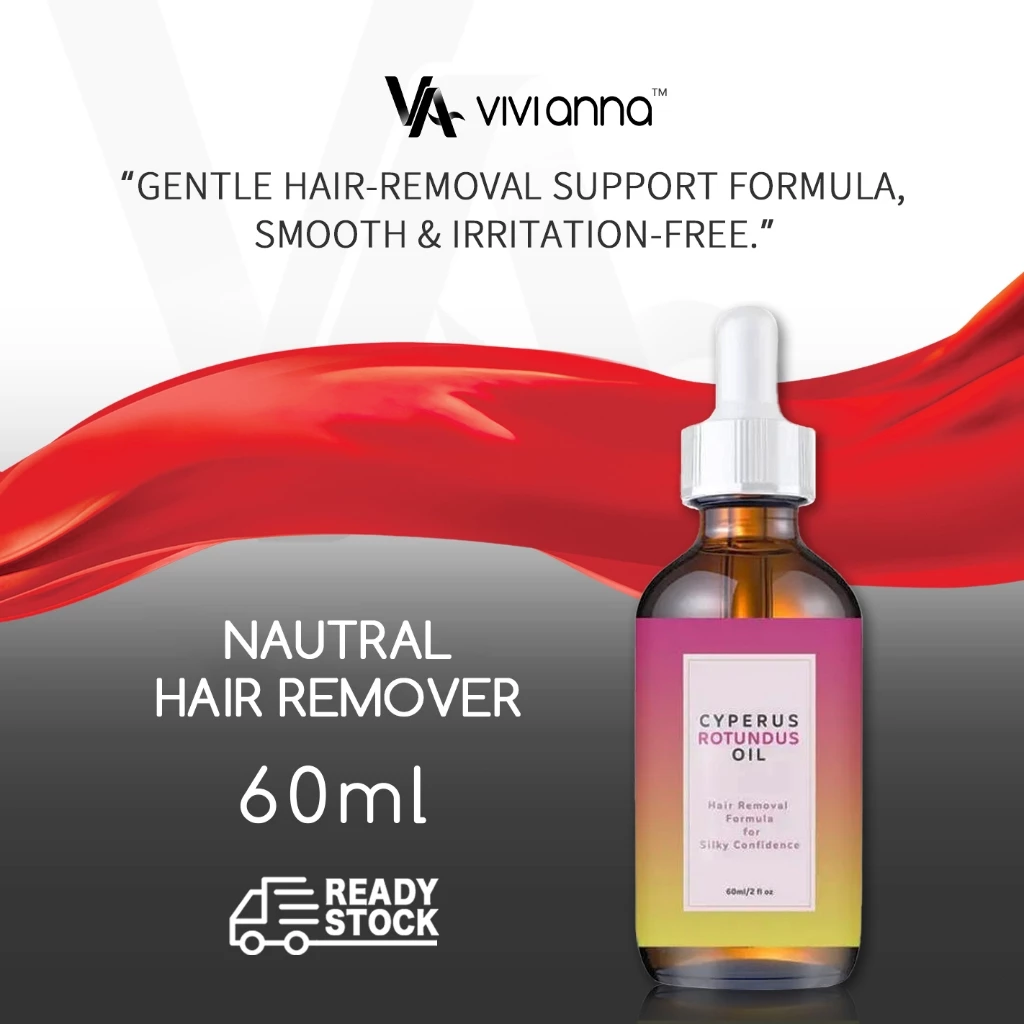 น้ำมัน Cyperus Rotundus 60ML เลเซอร์กำจัดขนสำหรับใบหน้าและร่างกาย - รูปที่ 1