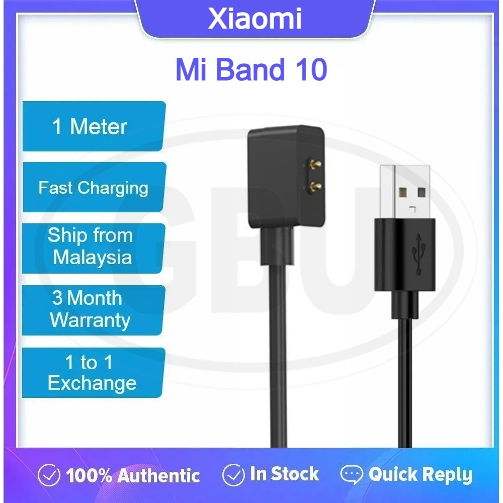 Xiaomi Smart Band 10 / Mi Band 10 USB Magnetic Charger Dock Cradle สายชาร์จ
