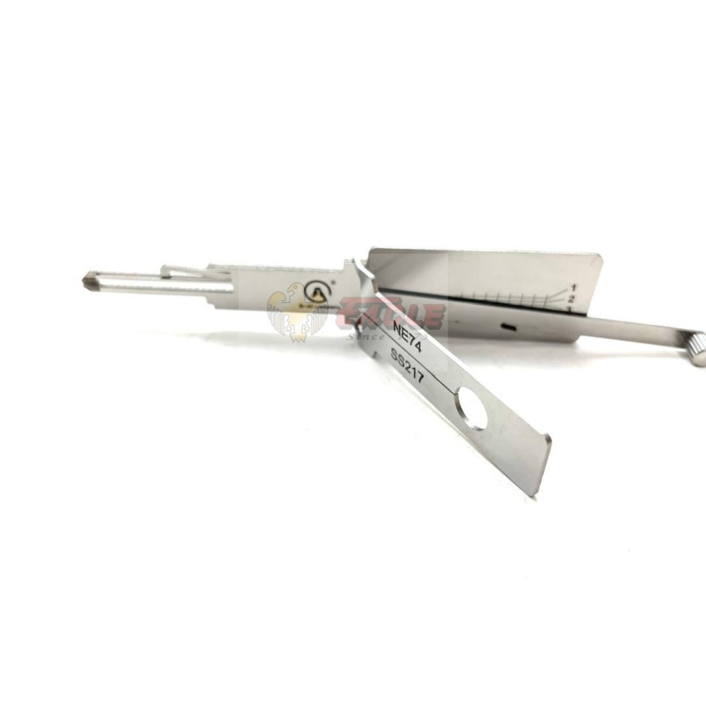 LISHI NE74 Lock Pick & Decoder Tool (SS217) Peugeot Motor ic card 699