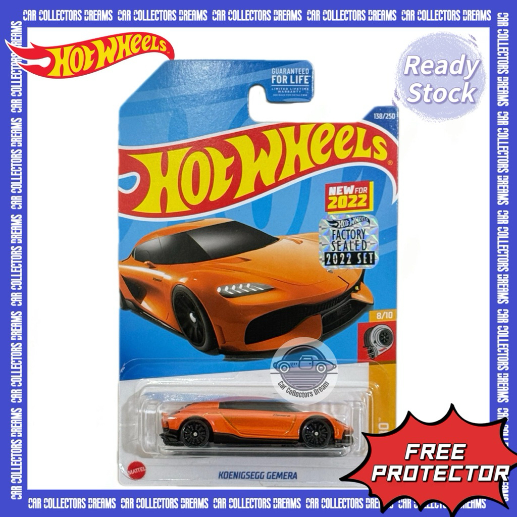 Hot Wheels Kornigsegg Gemera Orange / ใหม่เอี่ยม / รถซีล