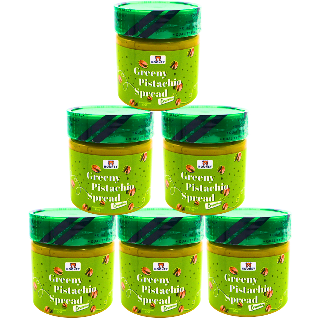 Greeny Crunchy Pistachio Spread , Nut-Based Topping & Bread , Spread (175g / 500g)