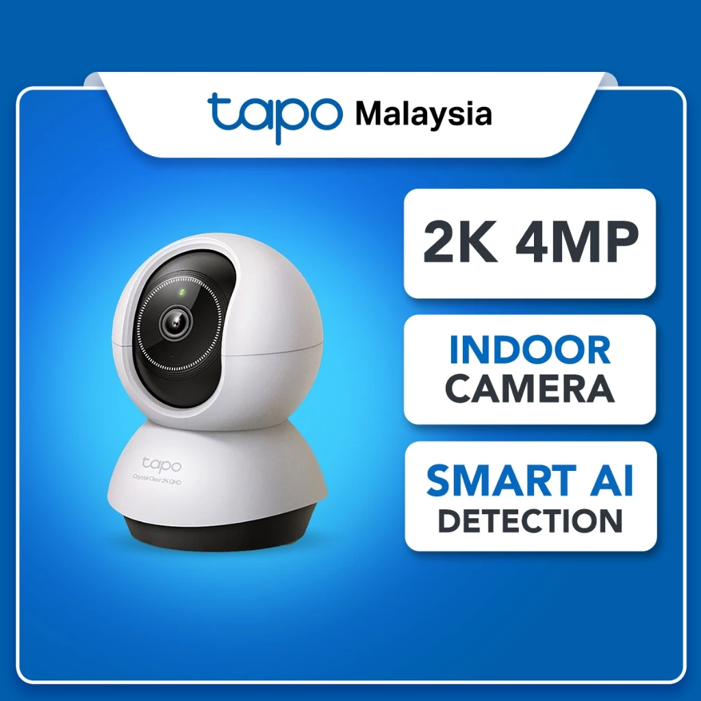 TP-Link Tapo TC72 4MP 2K Indoor Pan/Tilt 360 WiFi CCTV
