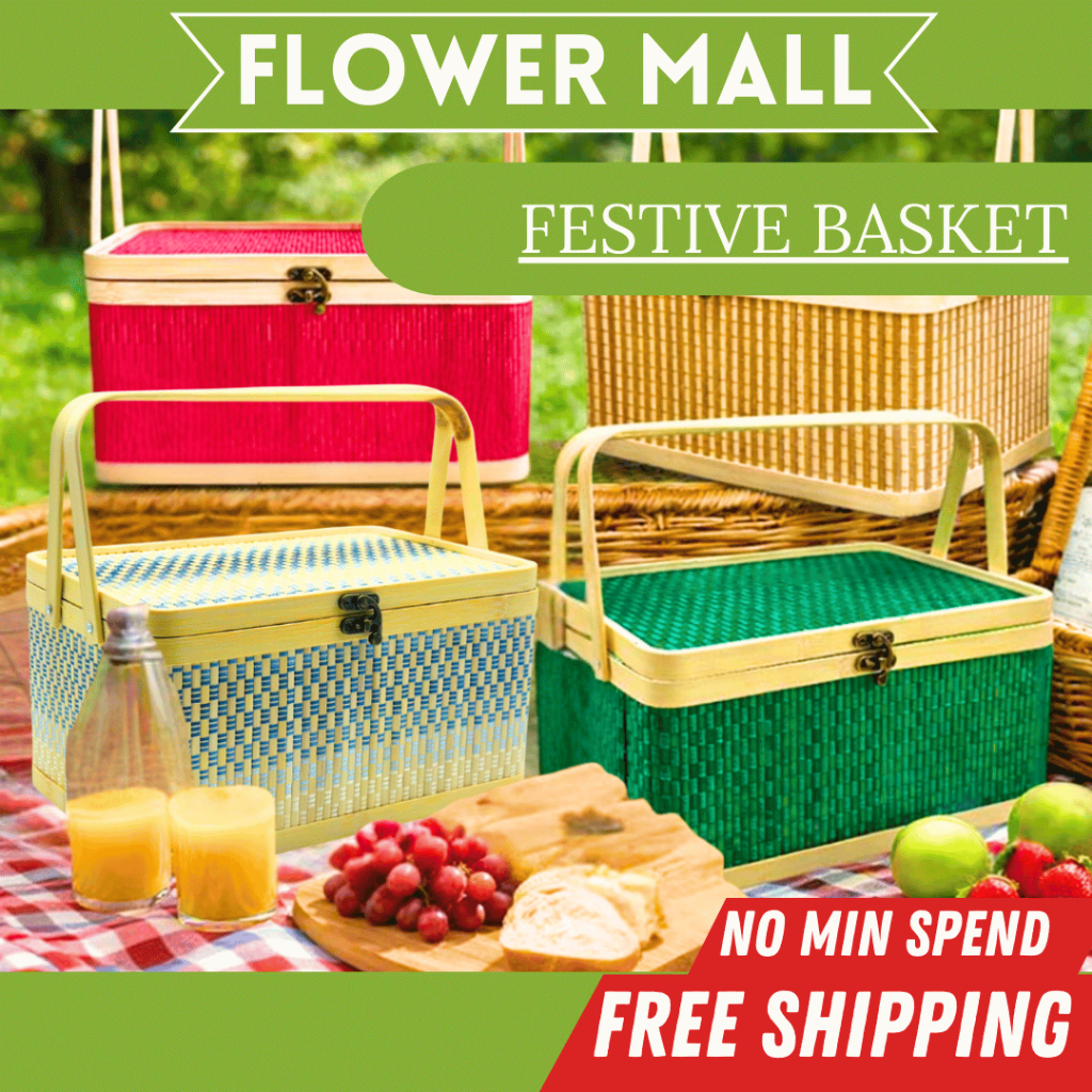 FESTIVE BASKET Flower Box Surprise Delivery Box Box Box Love Shape Box Love Flower Florist Box Kotak