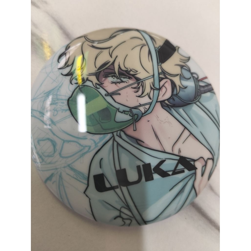 *•*• [PNH Shop]•*•* Official Alien Stage Luka Badge (ใหญ่)