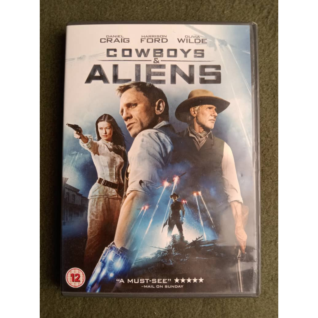 COWBOYS & ALIENS DVD MOVIE