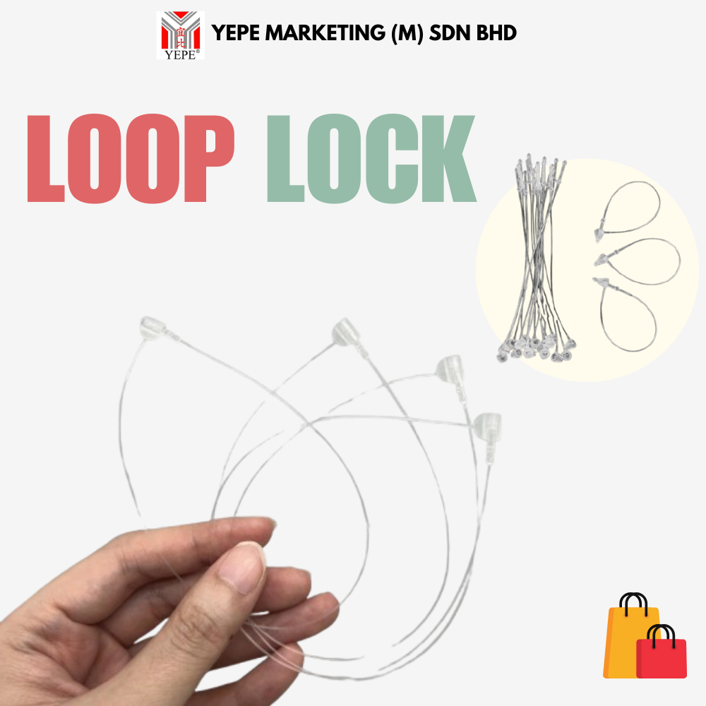 LOOP LOCK 3"/ LOOP LOCK 5"/ TRANSPARENT LOCK PIN/ LOOP PINS