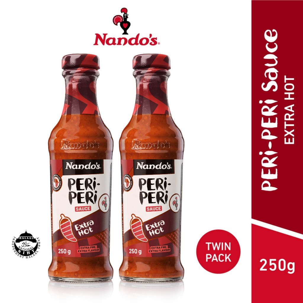 Nandos Extra Hot PERi-PERi Sauce (250g) [แพ็คคู่]