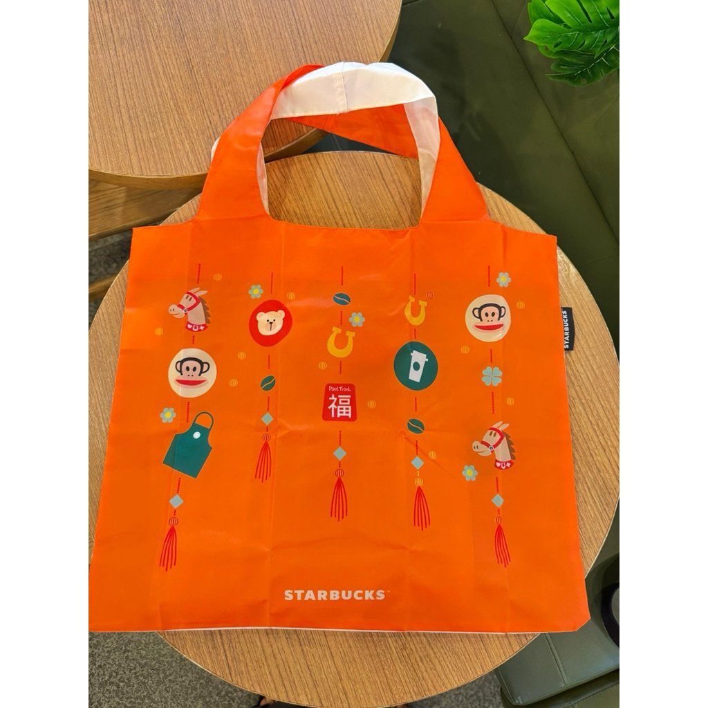 กระเป๋าโท้ต Starbucks Paul Frank