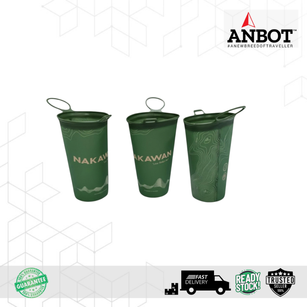 NAKAWAN Soft Flask and Cup (500ml, 250ml, 200ml)