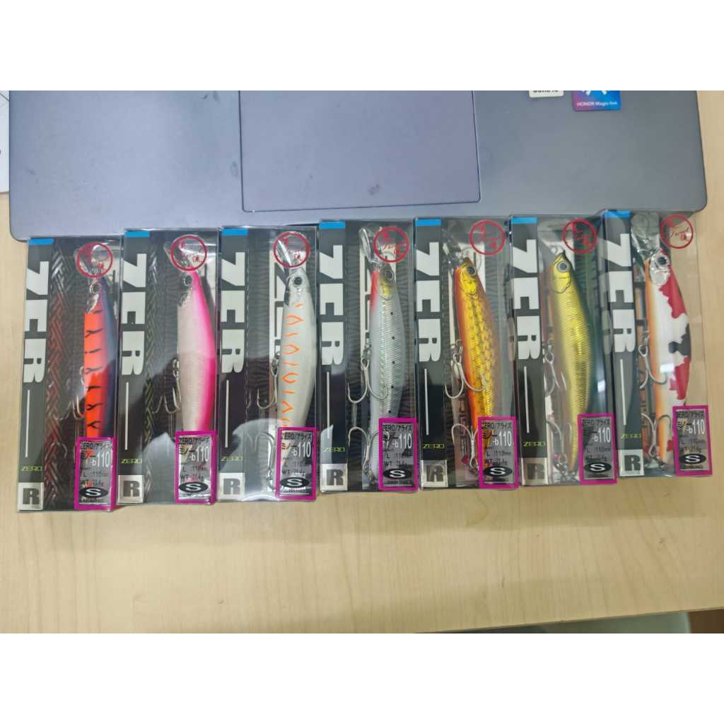 เหยื่อตกปลา Ripple-ash Zero Arise Minnow BT 110S ล่อ Minnow เหยื่อ Zero Ripple-Ash