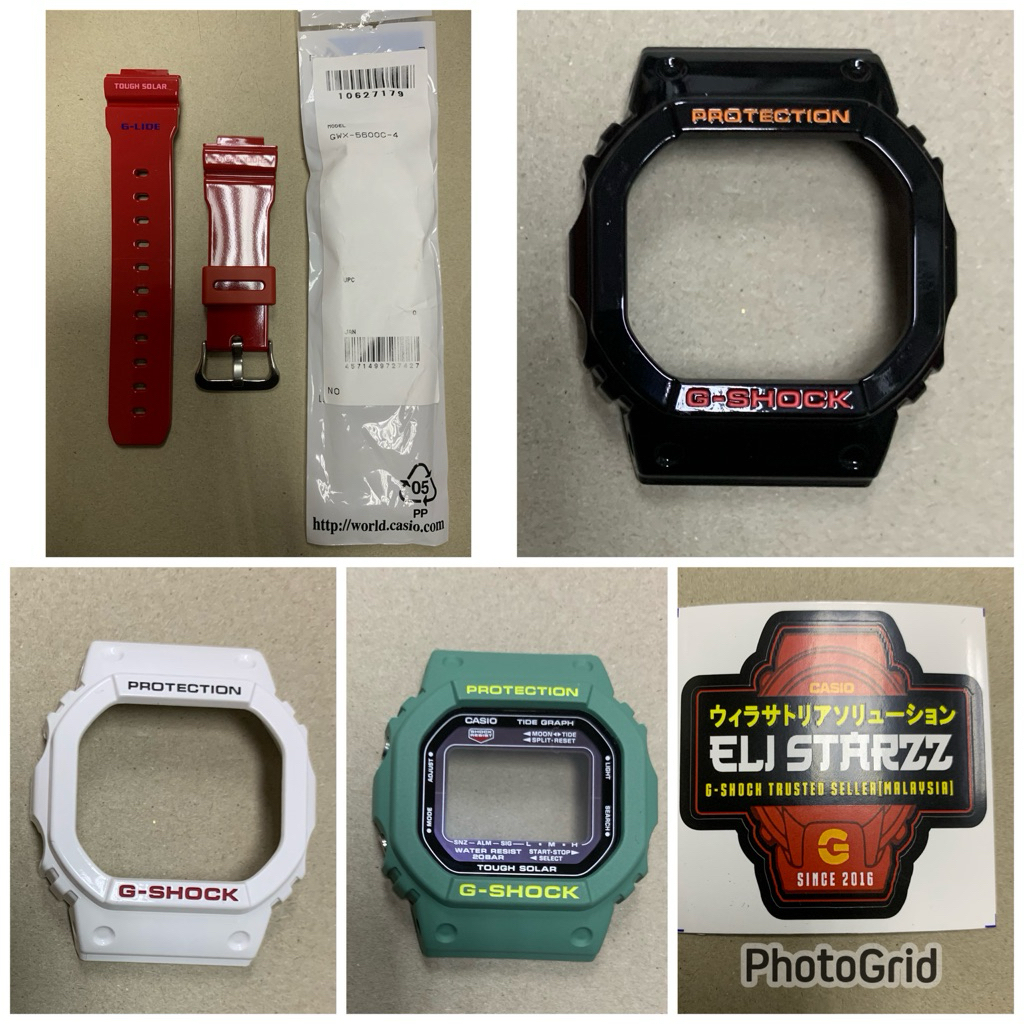BAND / BEZEL / GCASE GWX/GRX5600 G SHOCK