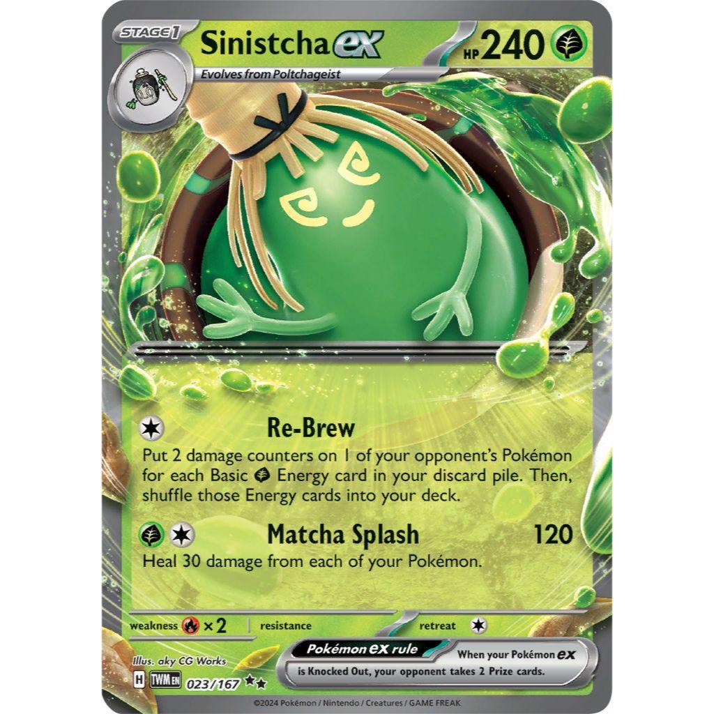 Sinistcha ex 23 Pokémon Twilight Masquerade: Pokémon TCG